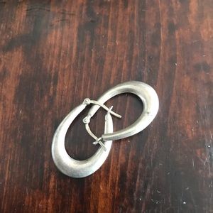 Sterling Silver Hoop Earrings (medium)